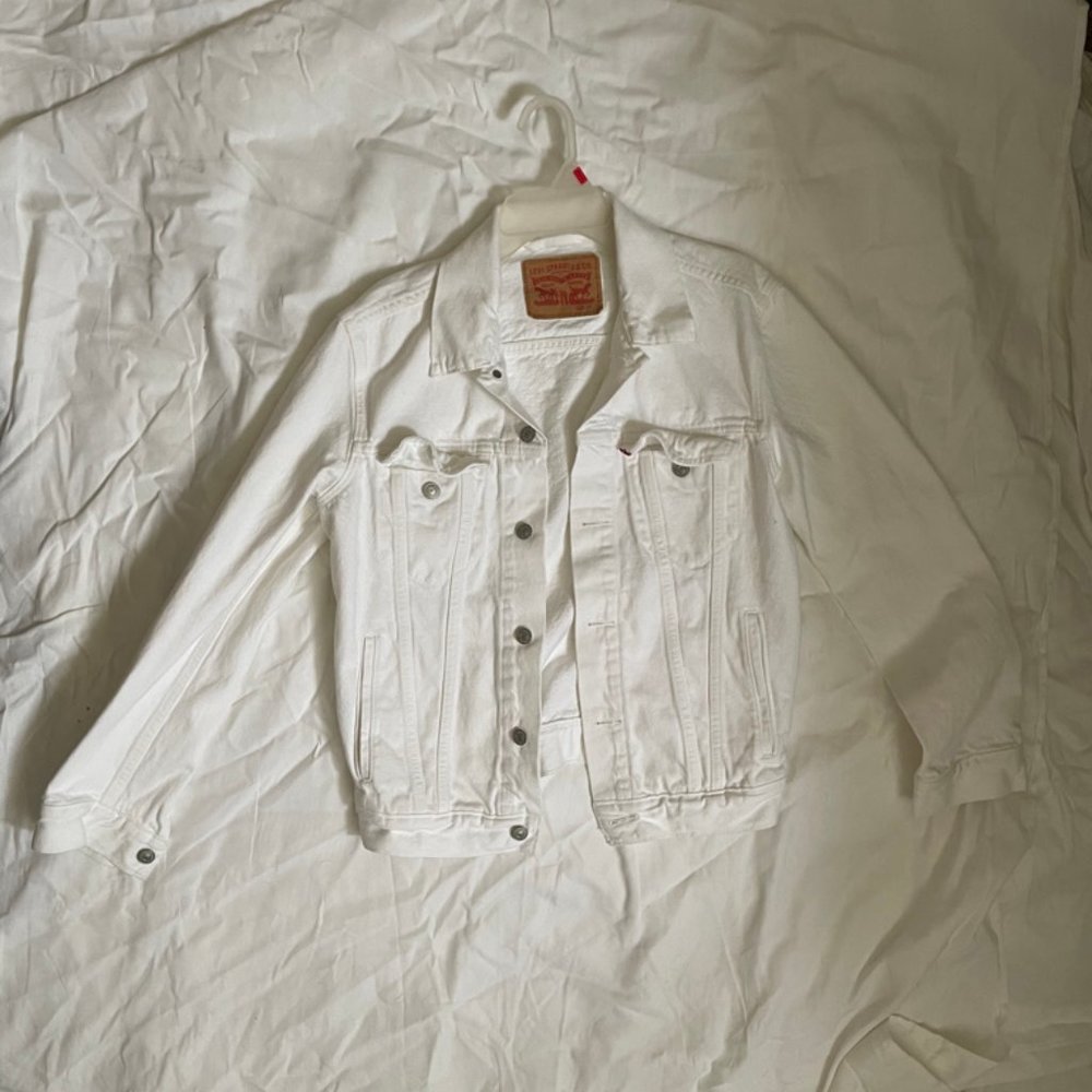 White Levi's Denim Jacket